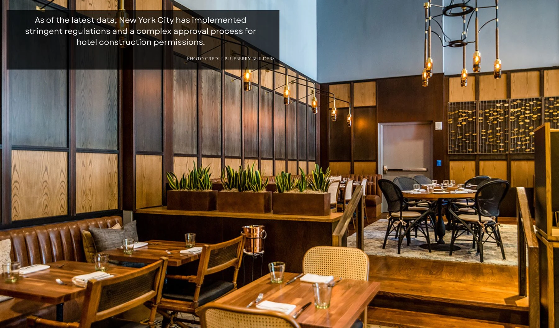 What It Takes to Build a Luxury Restaurant in New York City